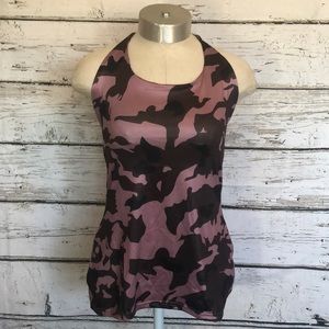 Lavany Halter Pink Camo Tank Top